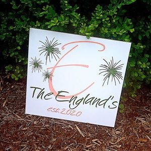 Personalized Garden tiles